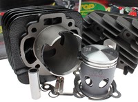 Cilinder 70cc Top-Performance Aprilia 2T / Derbi 2T / Piaggio 2T / Gilera 2T / Vespa 2T / Italjet 2T 48mm Luchtgekoeld 9931250-2