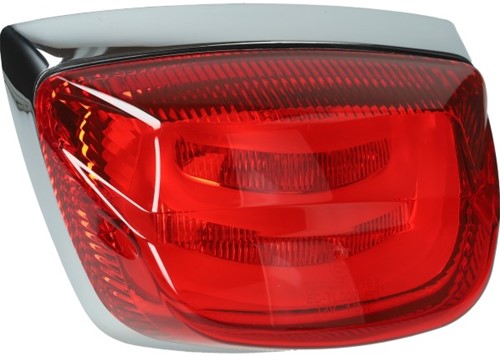 Achterlicht Led Tube Chrome Rand Vespa Lx 50 / Vespa S / Vespa Lxv / Vespa Touring