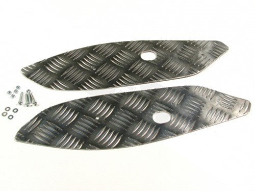 Treeplankset Aluminium Traanplaat Peugeot Ludix Blaster Furious 50 / Peugeot Ludix Elegance / Peugeot Ludix One 50 / Peugeot Ludix Snake 50