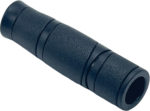 Handvat Pro Grip sportief lang met snijrand - zwart (per stuk)