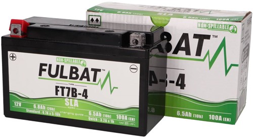 Accu FULBAT FT7B-4 12volt 6Ah 150 x 87 x 94mm Onderhoudsvrij SLA