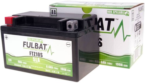 Accu FULBAT FTZ10S 12volt 8.6Ah 150 x 87 x 93mm Onderhoudsvrij GEL