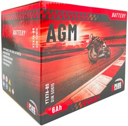 Accu Aplus YTX7L-BS 12volt 7Ah 114 x 70 x 130mm Onderhoudsvrij SLA