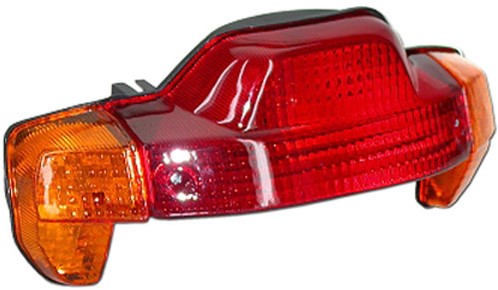 Achterlicht Rood Yamaha Bws Naked / MBK Booster Spirit 50 V.a 1999 T/m 2003