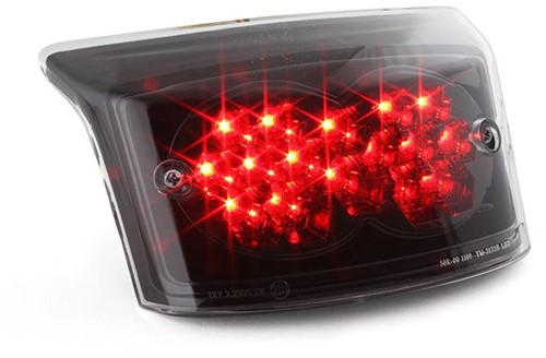 Achterlicht STR8 led smoke Yamaha Bws Naked / MBK Booster Spirit 50 V.a 2004 T/m 2016