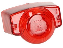 Achterlichtglas Origineel voor AGM / BTC / Grande Retro / Eagle Wing / Fosti rood