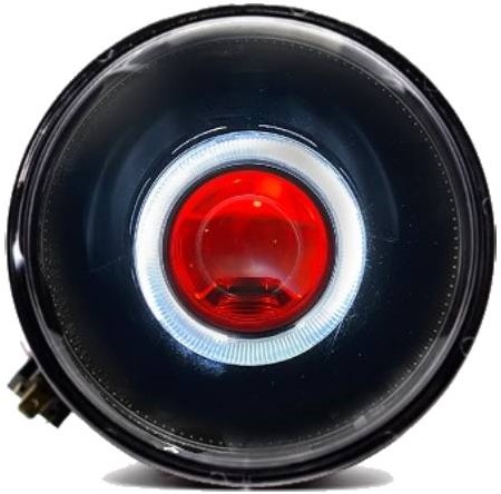 Koplamp EAGEL EYE Vespa Primavera 4t Complete Unit [Rode Angel Eye]