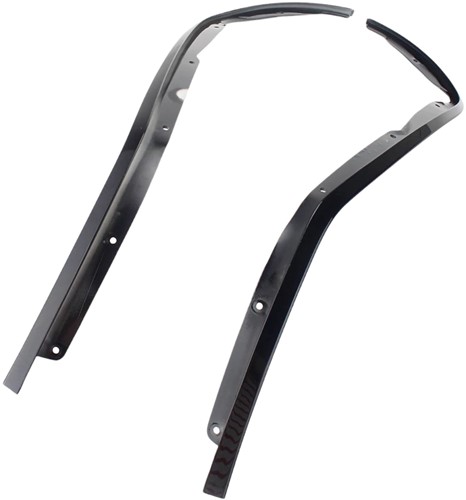 Sierstrip Set Notte Glans Zwart Beenschild Vespa Primavera / Vespa Sprint / Vespa Elettrica