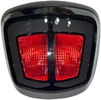 Achterlicht Led Vespa Sprint en Primavera Euro4 / 5 Glans Zwart Met Knipperlichten-3