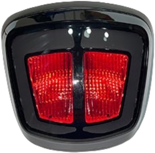 Achterlicht Led Vespa Sprint en Primavera Euro4 / 5 Glans Zwart Met Knipperlichten-3