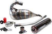 Uitlaat VOCA Cross Carbon Aprilia RX 50 / Aprilia Sx 50 / Derbi Senda 50 R / Derbi Senda DRD 50 X-treme / Derbi Senda R DRD Enduro / Senda SM Limited Euro4
