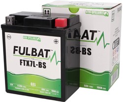 Accu FULBAT FTX7L-BS 12volt 6.3Ah 115 x 70 x 130mm Onderhoudsvrij GEL