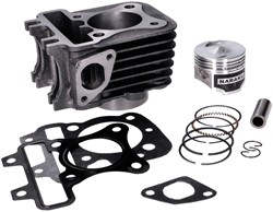 Cilinder 80cc Naraku Aprilia 4T / Derbi 4T / Piaggio 4T / Vespa 4T / Malaguti 4T (2v Motoren) Giertijzer NK104.41