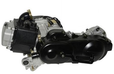 Motorblok Compleet Euro4 baotian 12inch / china 4-Takt / BTC / AGM IVA [Met Lange Achterwielas] Origineel