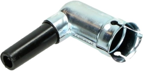 bougiekap oldtimer metaal 2t chroom