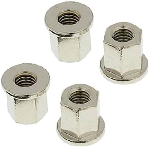 Cilinderkop Moer Set M6 x 13mm Universeel Hoog (Set 4 Stuks)