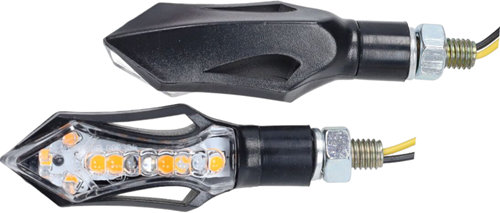 Knipperlicht Set Led Mini 12 Leds Matrix - Verloop - Universeel 12volt 