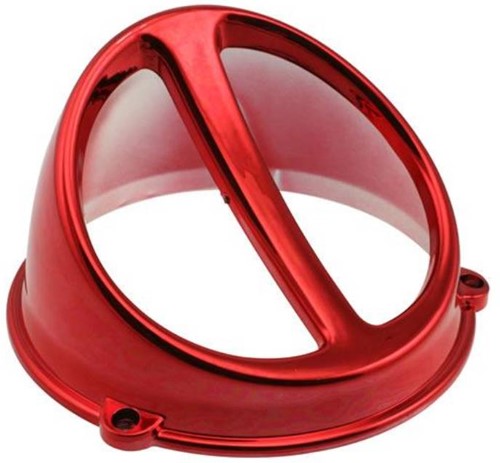 Luchthapper Vliegwieldeksel Rood Minarelli / Vespa / Sym / Peugeot / China / Kymco / Piaggio / Yamaha / Baotian / China / GY6 