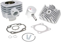 Cilinder Airsal + Kop 70cc 47.6mm T6 Cpi Oliver / Cpi Hussar / Cpi Popcorn / Cpi Aragon / Generic Creacker / Malaguti F12R Luchtgekoeld / Keeway Fact / Hurricane
