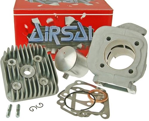 Cilinder Airsal 70cc Racing T6 47.6mm Yamaha slider / Mbk Booster / Mbk Stunt / Aprilia Amico / Yamaha Bws