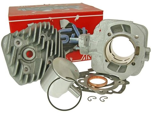 Cilinder Airsal 70cc Racing T6 47.6mm Peugeot Ludix / Peugeot Speedfight 3 2t / Peugeot Viva city 2t v.a 2008 / Peugeot Kisbee 50 2t / Peugeot Speedfight 4 2t
