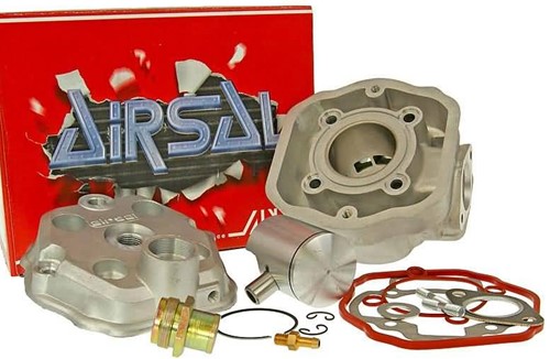 Cilinder Airsal 50cc Tech Piston 40mm Gilera Runner / Gilera Dna / Sr 2005 Factory Piaggio Motor / Piaggio Nrg / Piaggio Zip 2000 SP (Watergekoeld)