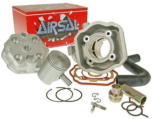Cilinder Airsal 70cc Tech Piston 47.6mm Peugeot Speedfight 2 L.C / Peugeot Speedfight 2 WRC