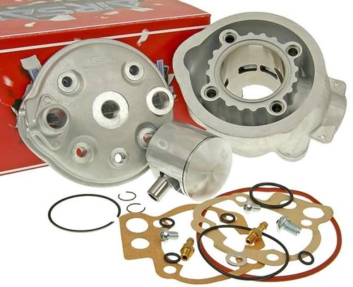 Cilinder Airsal 76cc 50mm Aprilia RS50 / Aprilia RX50 / Beta ART Motard / Beta RR Enduro / Motorhispania Furia SM / Peugeot XP6 / Rieju MRX / Rieju MRT / Rieju RS3 / Rieju RS2 / Yamaha DT5