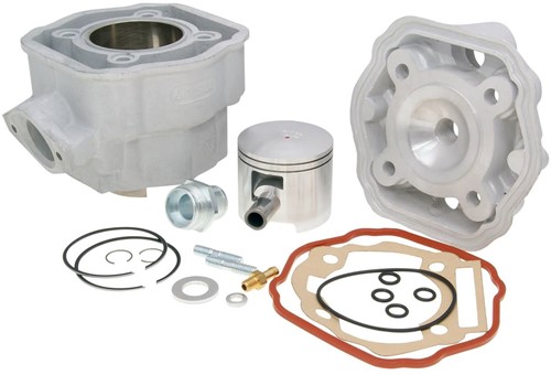Cilinder Airsal 76cc 50mm Derbi GPR50 Nude / Derbi GPR50 Racing / Derbi Senda R DRD Devil / Derbi Senda R X-Race / Derbi Senda SM DRD Racing / Gilera SMT 50 / Gilera RCR 50