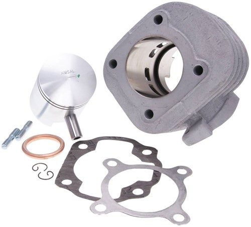 Cilinder Airsal Sport 65cc 46mm Aprillia Rally / Beta Ark / Beta Ycon / Scarabeo / Yamaha Axis / Yamaha Why / Aprillia Sr 2000 / Yamaha Jog / Yamaha Neos / Malaguti F12 / Minarelli Horizontaal (Zonder