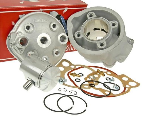 Cilinder Airsal Tech-Piston 70cc 48mm Aprilia RS50 / Aprilia RX50 / Beta ART Motard / Beta RR Enduro / Motorhispania Furia SM / Peugeot XP6 / Rieju MRX / Rieju MRT / Rieju RS3 / Rieju RS2 / Yamaha DT5