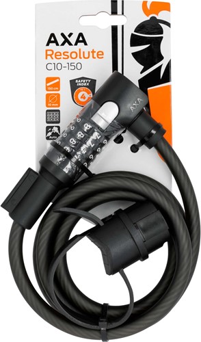 Fiets Kabelslot Axa code Resolute C150/10