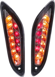 Knipperlichtset Led DMP Voor Vespa Sprint en Primavera Achterzijde Smoke met Remlicht