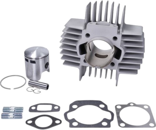 Cilinder Power1 Racing 6-poorts 70cc 45mm Puch Maxi (7 Koelribben)