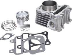 Cilinder 80cc (49mm) Carenzi Power1 Piaggio Zip 2000 4t / Vespa Primavera / Vespa Sprint / Aprillia Sport City 4t / Piaggio Liberty 4t / Vespa Lx 50 4t / Piaggio Fly 4t / Malaguti Centro 4t / Vespa S