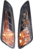 Knipperlichtset Led DMP Voor Vespa Sprint en Primavera Voorzijde Smoke-3