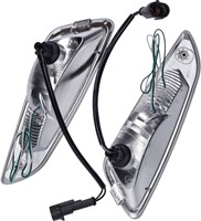 Knipperlichtset Led DMP Voor Vespa Sprint en Primavera Voorzijde Smoke