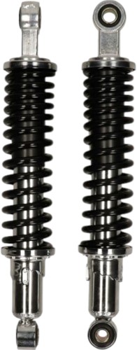 Schokbreker Set voor Honda MB / MT - Lengte 310mm - Zwart / Chroom