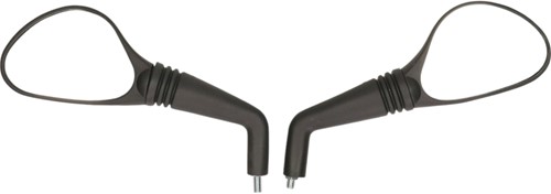 Spiegel Set Yamaha Aerox Tot 2012 / Yamaha Jog / Yamaha Jog RR / Yamaha Jog L.C / Universeel Scooter M8 Schroefdraad