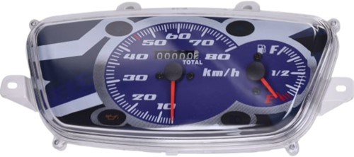 Kilometerteller Klok Yamaha Bws 50 / MBK Booster Blauw modeljaar 2004 T/m 2017