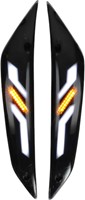 Knipperlicht Set Power1 Led SP-1 voor Piaggio Zip 50 4T Voorkant - E24 Keurmerk