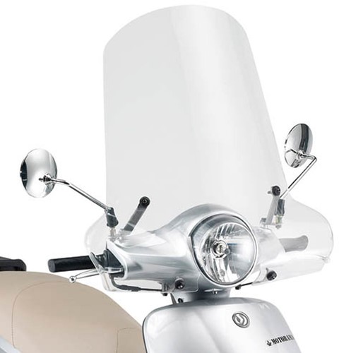 Windscherm Hoog Helder (71cm) Sym Fiddle 2 Faco Hoogte 710mm