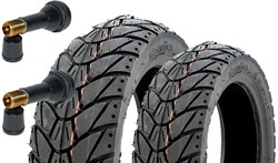 Bandenset 10inch - 120 x 90 x 10inch - 120 x 90 x 10inch kenda 4 seizoenen band + 2 ventielen