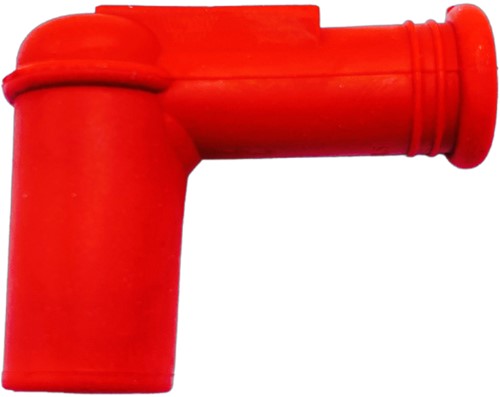 Bougiekap Rood Waterdicht (Siliconen) Champion PR05M-3