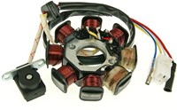 Ontsteking 101 Octane Baotian / Btc / Agm / Znen / Iva / Berini 4t / China Gy6 4t / Peugeot Tweet / Peugeot Kisbee / Peugeot V-clic / Fosti grande Retro / Pico (2-draaden in stekker)