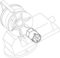 koppelingmoersleutel Ø55 piaggio / vespa / aprilia / peugeot v.a 400cc t/m 500cc-2