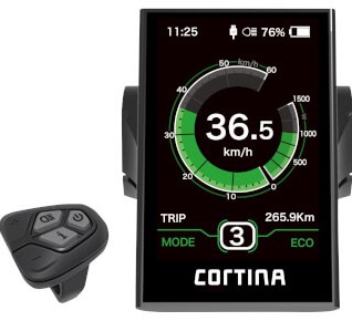 Fiets Bafang display DP C18 UART