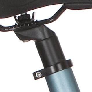 Fiets Cortina zadelpenklem 38.1 zwart