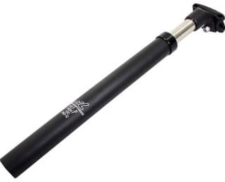 Fiets Cortina zadelpen 27.2x300 susp alu black matt