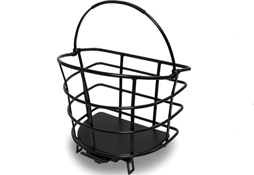 Fiets Cortina Mand Tokyo AVS 30L zwart halfrond 40x32x26cm-3